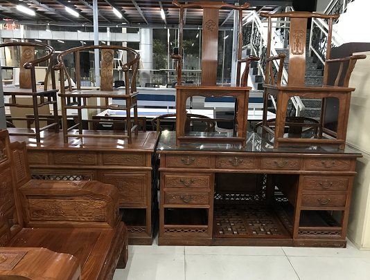 廣州紅木家具回收，紫檀木家具、花梨木家具回收